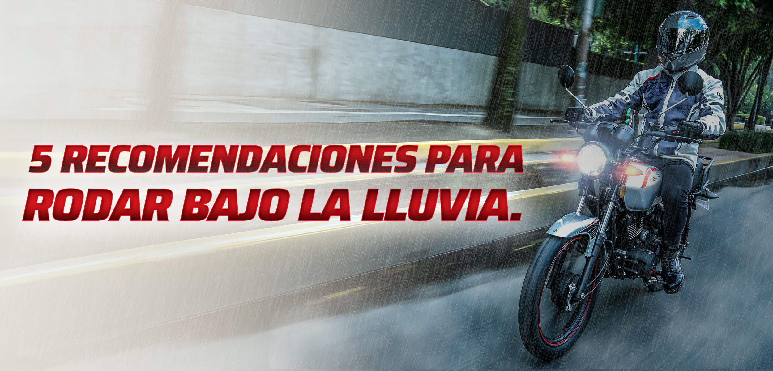 Tips para Rodar Bajo la Lluvia